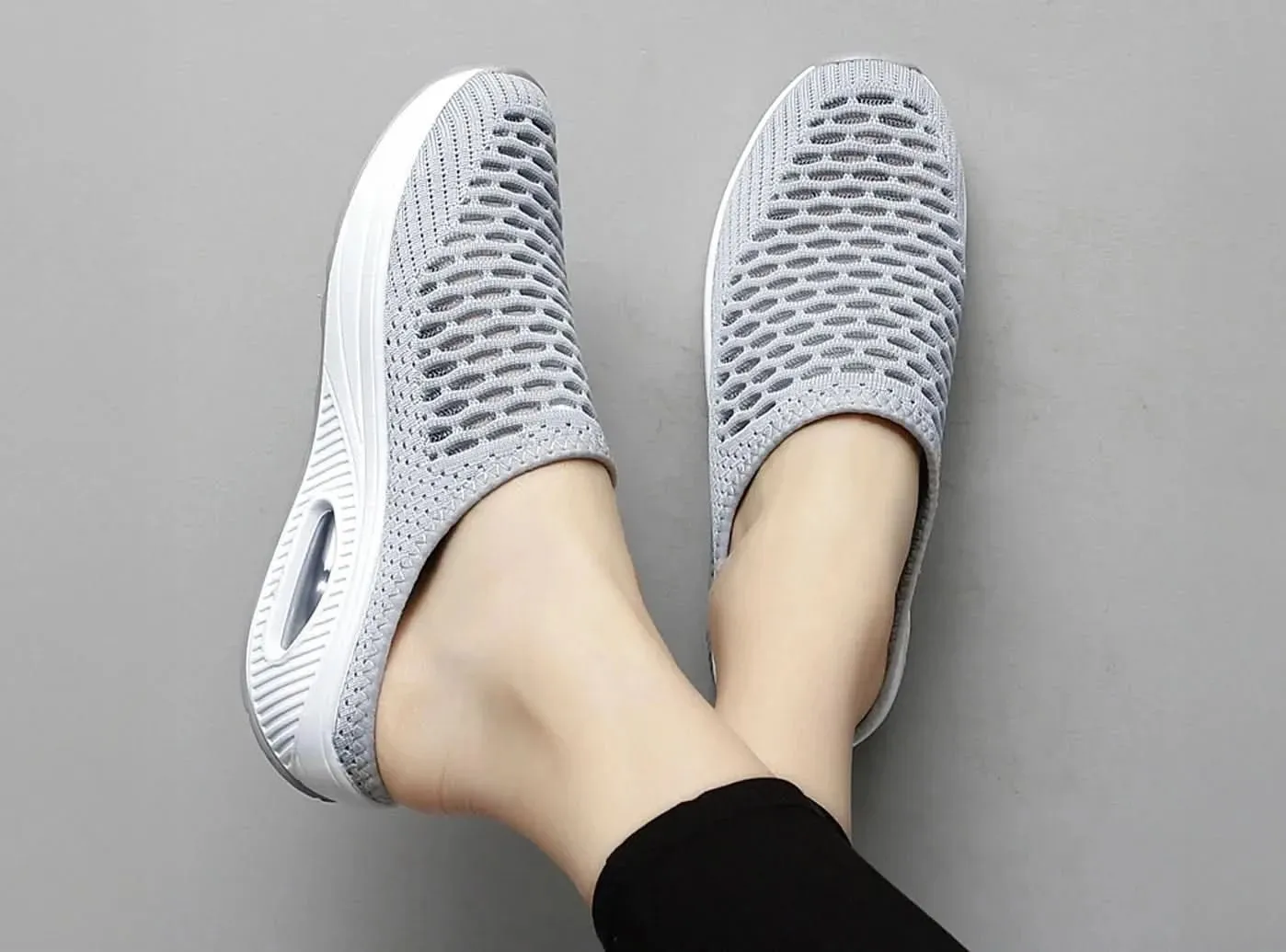FitVille Women's Summer Knit Sandals V3