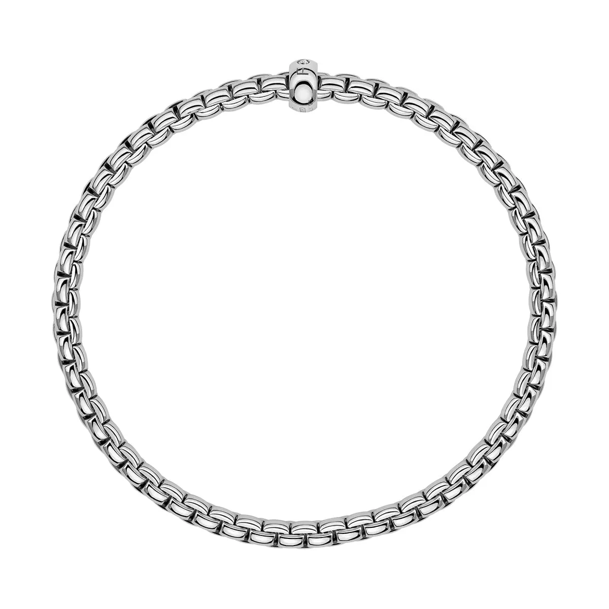FOPE Eka Flex'it Bracelet With A White Diamond