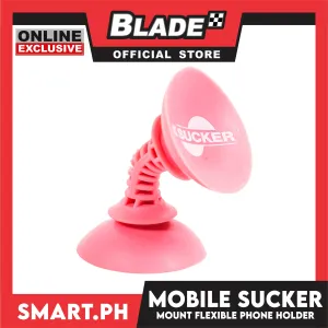 Gifts Mobile Phone Sucker Mount (Assorted Colors) Flexible, Mount, Bend, Play