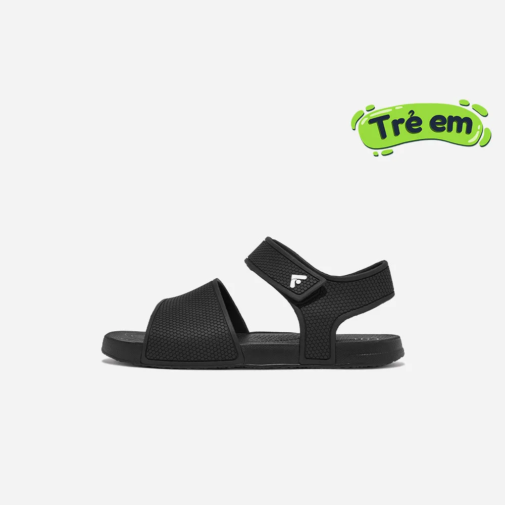 Giày Sandal Trẻ Em Fitflop Iqushion Ergonomic - Đen