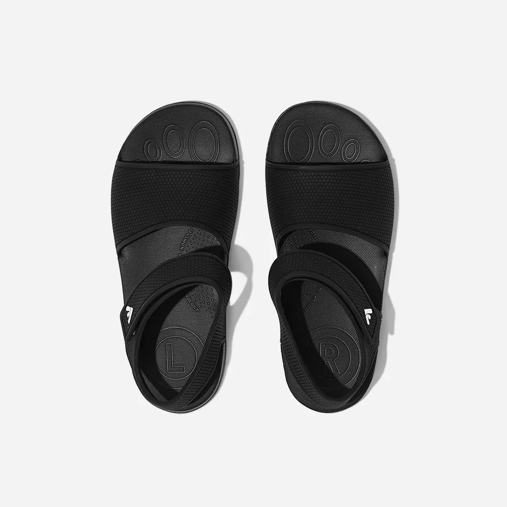 Giày Sandal Trẻ Em Fitflop Iqushion Ergonomic - Đen