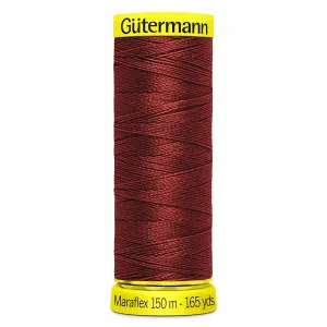 Gutermann 150m Maraflex Stretch Jersey Thread - 12 Dark Red