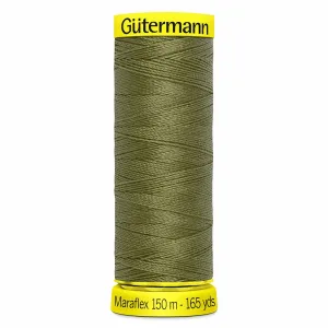 Gutermann 150m Maraflex Stretch Jersey Thread - 432 Olive