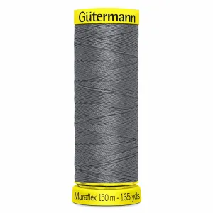 Gutermann 150m Maraflex Stretch Jersey Thread - 496 Charcoal Grey