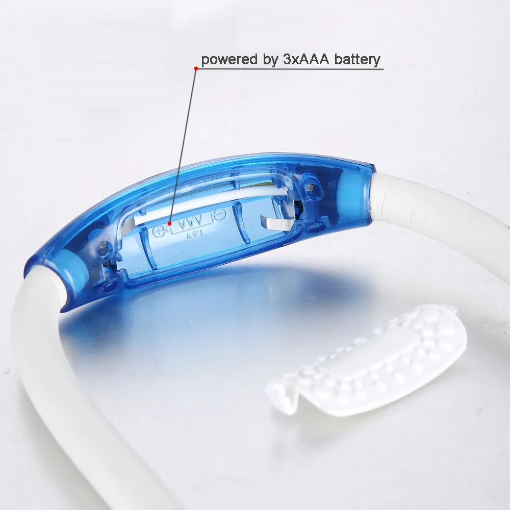 Hands Free Dual LED Flexible Neck Lamp - with bright double lights