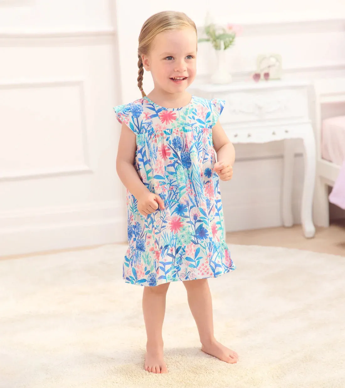 Hatley Flounce Dress - Wildflower