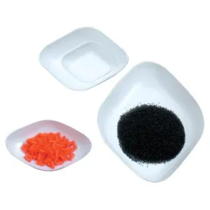 Heathrow Scientific 1425B Diamond Weighing Boat, Large, 30 mL, Anti-static, White