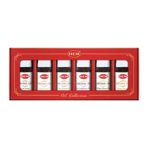 HEM Mystic Aroma Oils - Pack of 6 (10 ml Each)
