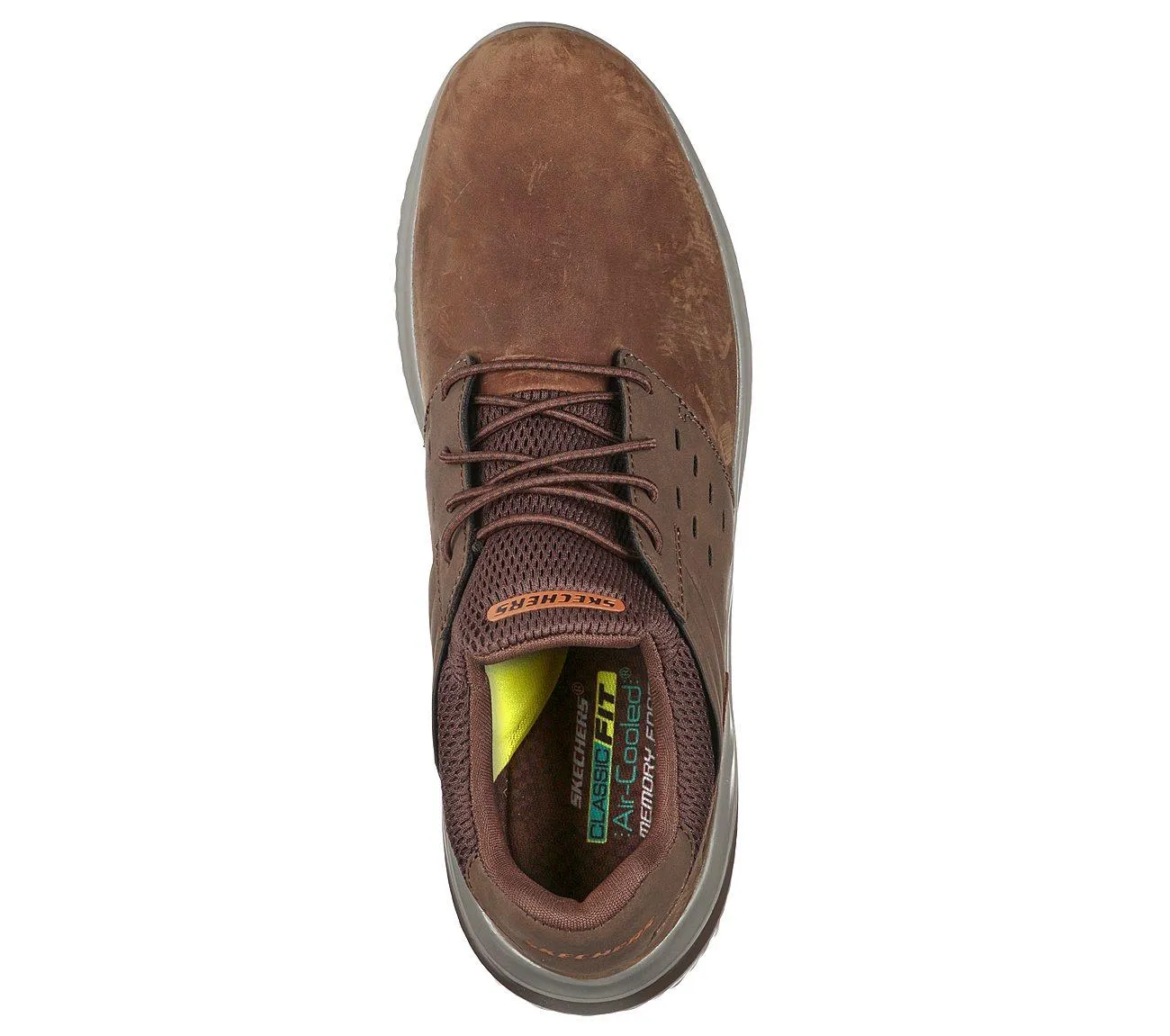 Herren Wide Fit Skechers Delson 3.0 210308 Luxus Walking Sneakers