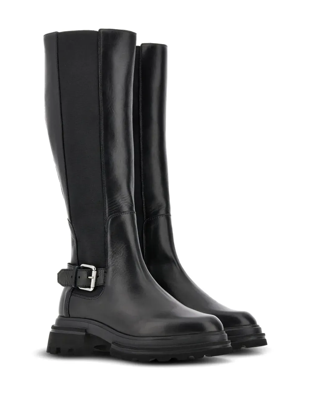 Hogan buckled knee-high boots