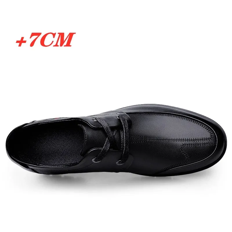 HorizonElegance Casual Lederen Sneakers