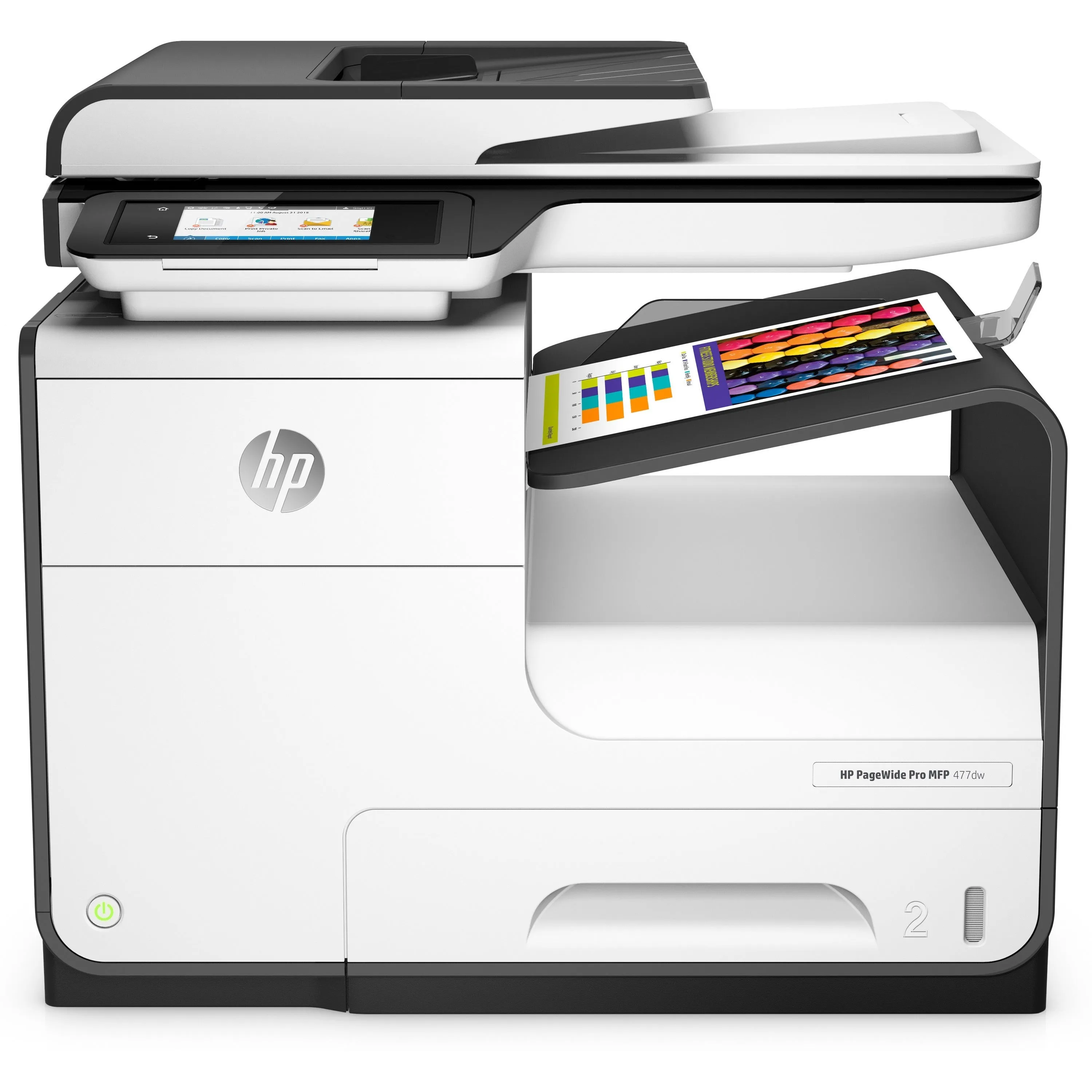 HP PageWide Pro 477dw Wireless Page Wide Array Multifunction Printer - Color