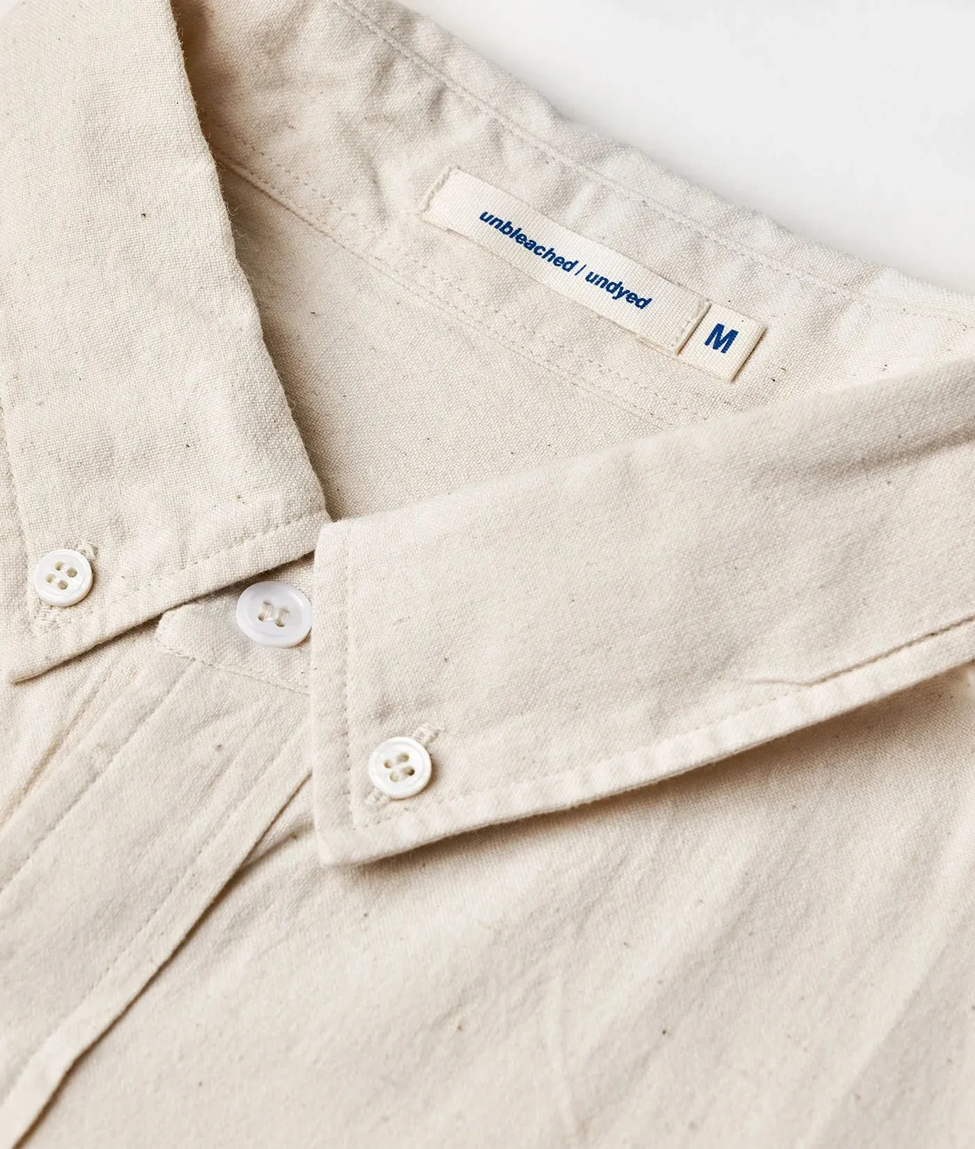 Industry of All Nations Classic Madras Shirt Heavyweight, Undyed
