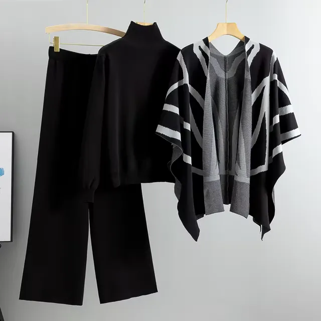 Isla | Soft & Comfortable Three-Piece Knit Set