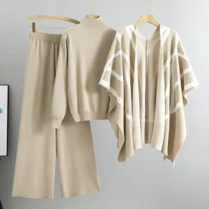 Isla | Soft & Comfortable Three-Piece Knit Set