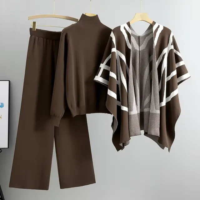 Isla | Soft & Comfortable Three-Piece Knit Set