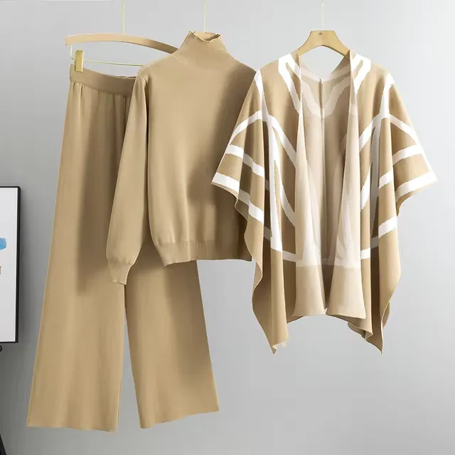 Isla | Soft & Comfortable Three-Piece Knit Set