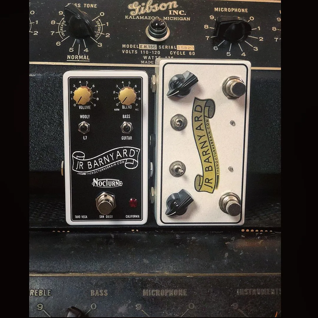 JR BARNYARD® Octal tube style preamp based on the gib EH-150 EH-185 amp