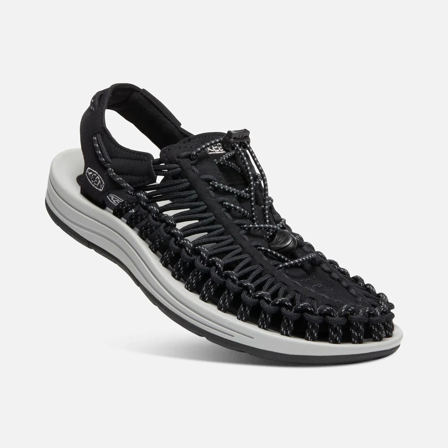 KEEN MEN'S UNEEK - BLACK/SILVER