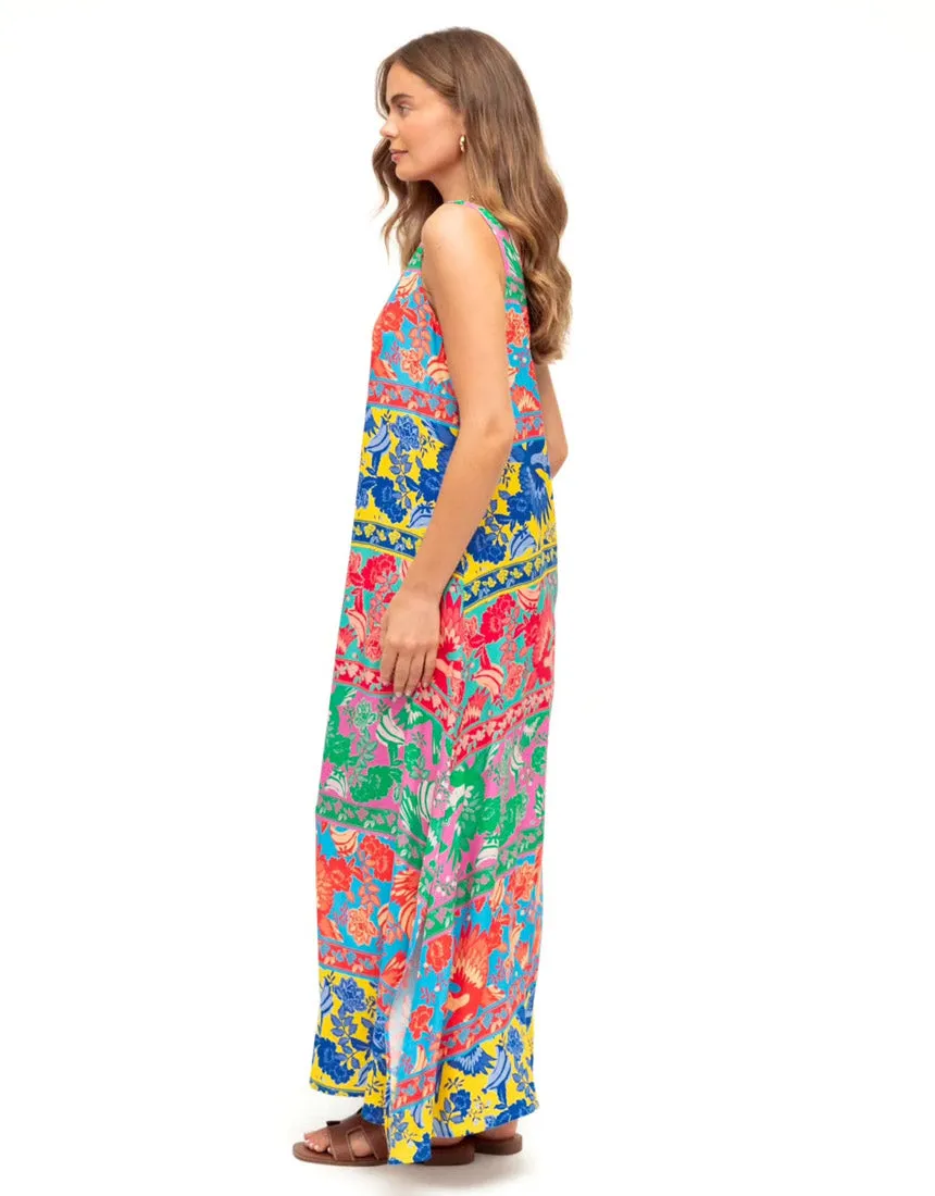 Label of Love Wild Print Maxi Dress
