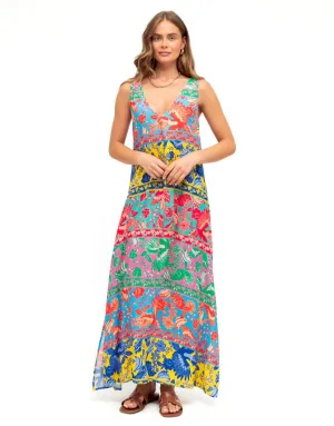Label of Love Wild Print Maxi Dress