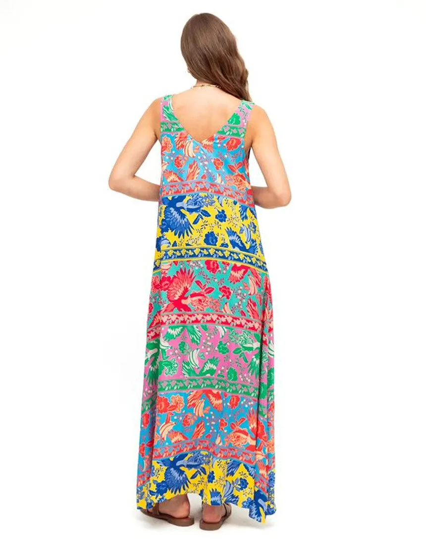 Label of Love Wild Print Maxi Dress