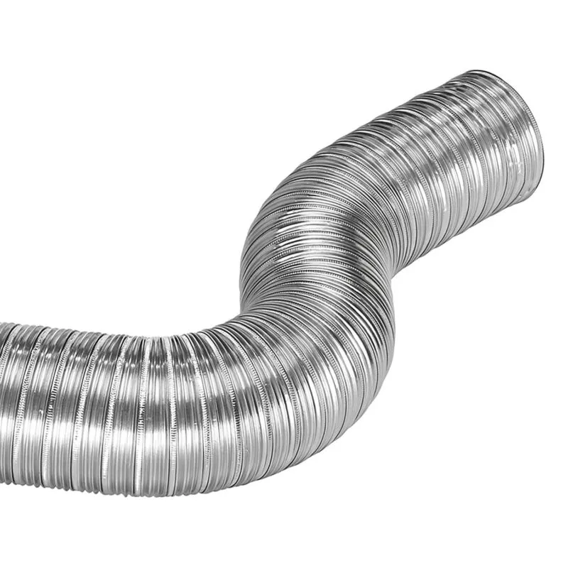 Lambro 308 8-Ft. Flexible Semi-Rigid Aluminum Duct (7-In. Diameter)