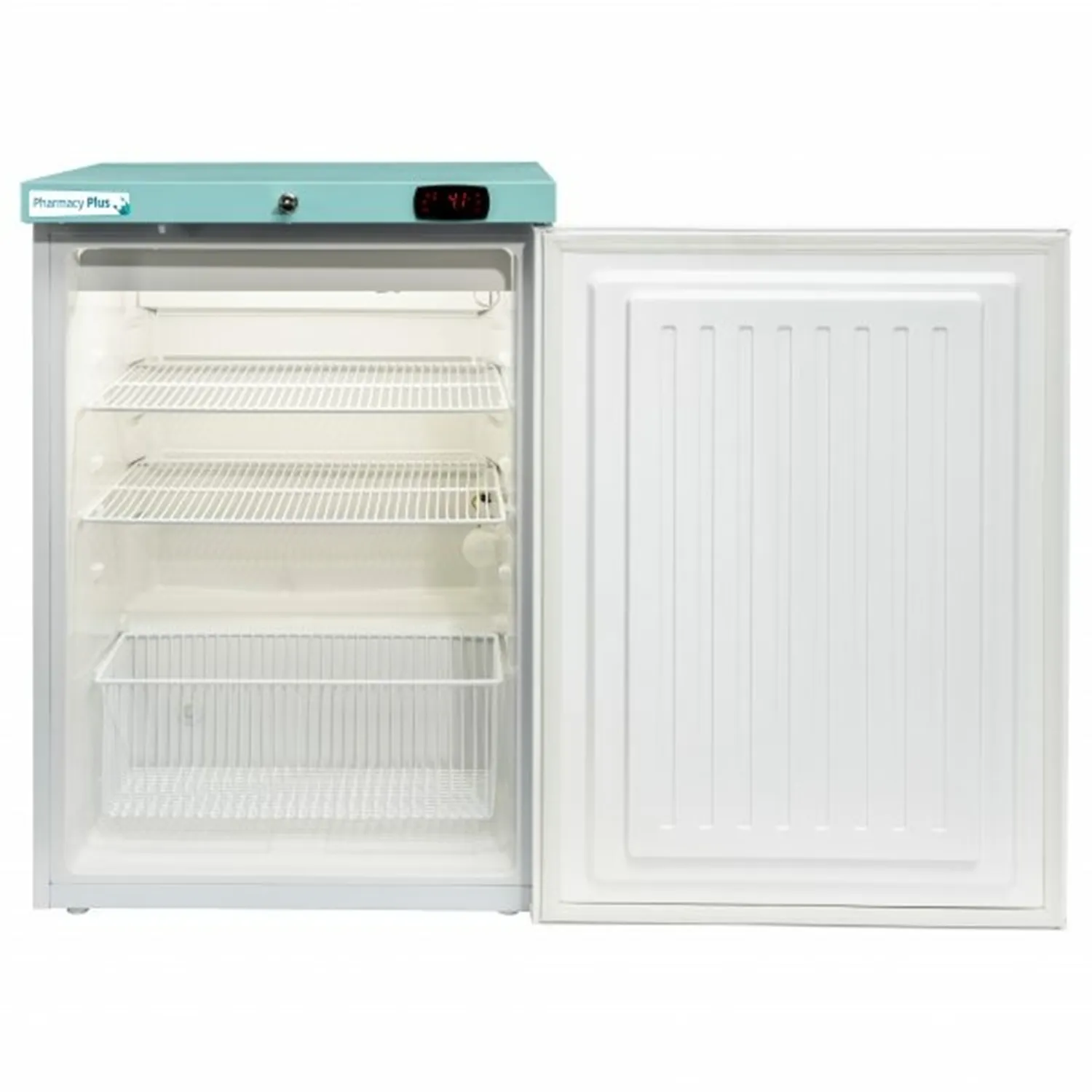 Lec Pharmacy Plus Upright Refrigerator| 158L | Bluetooth Enabled | Solid Door