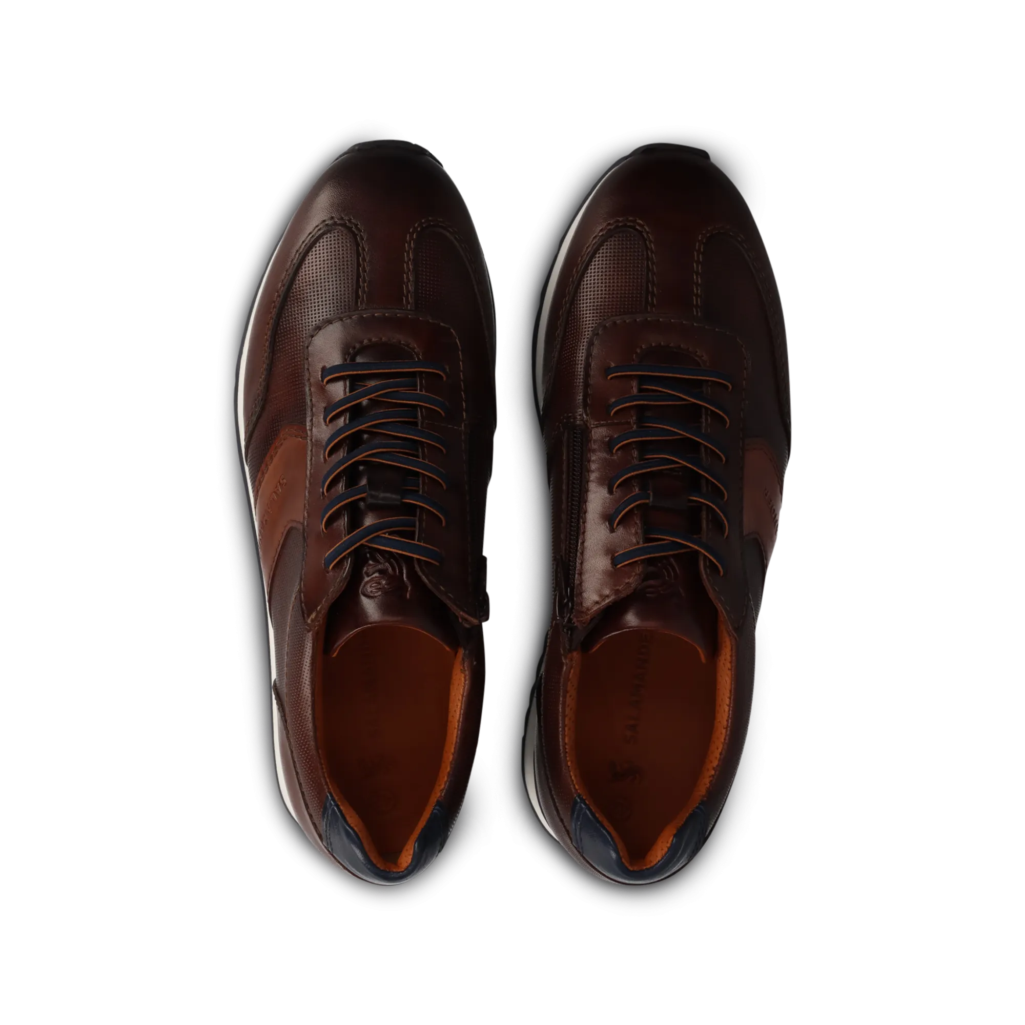 Leder Sneaker braun