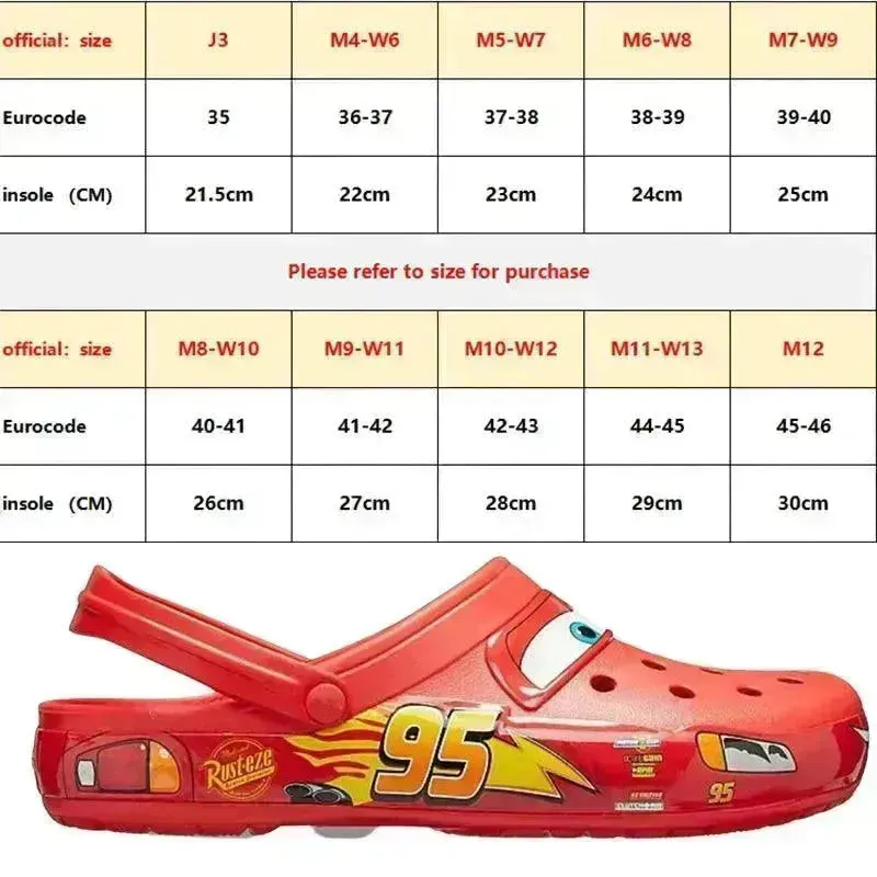 Lightning McQueen LightUp Sandals