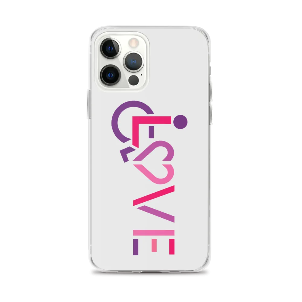 LOVE (for the Special Needs Community) iPhone Case