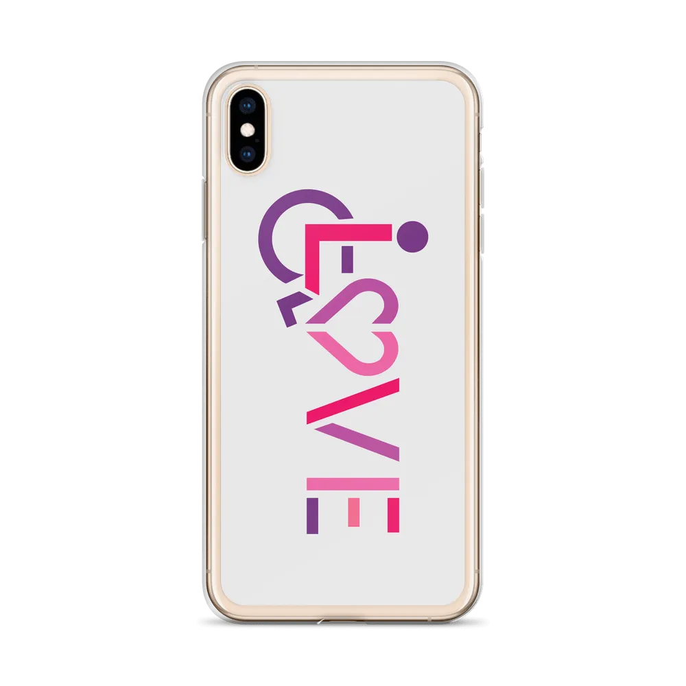 LOVE (for the Special Needs Community) iPhone Case