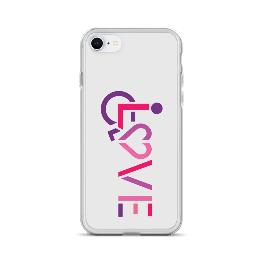 LOVE (for the Special Needs Community) iPhone Case