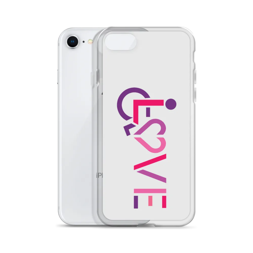 LOVE (for the Special Needs Community) iPhone Case