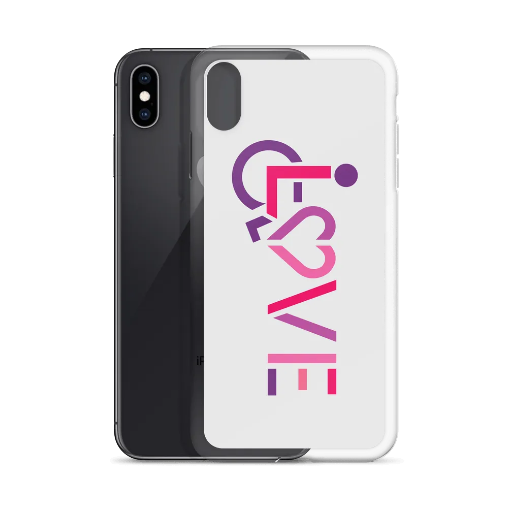 LOVE (for the Special Needs Community) iPhone Case