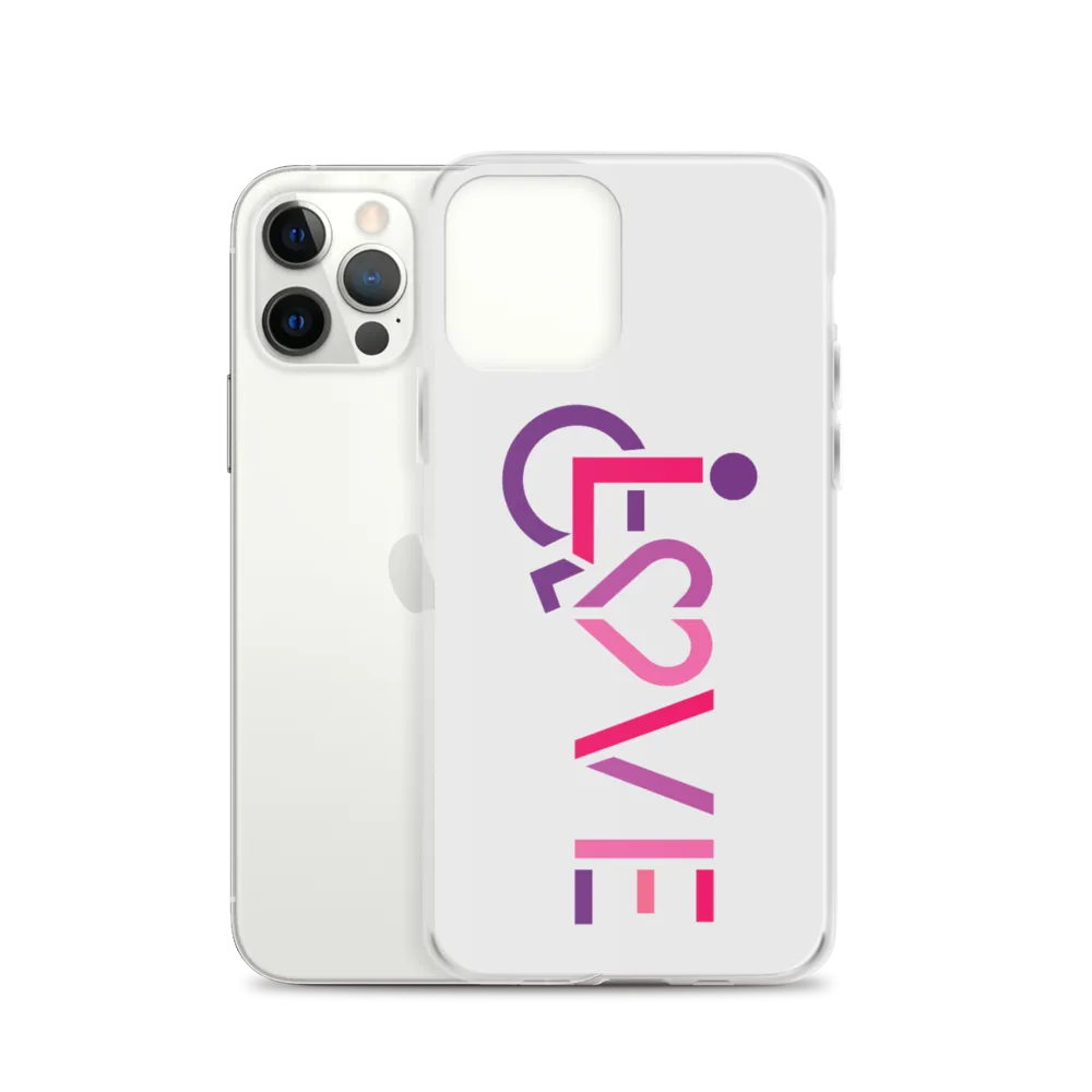 LOVE (for the Special Needs Community) iPhone Case