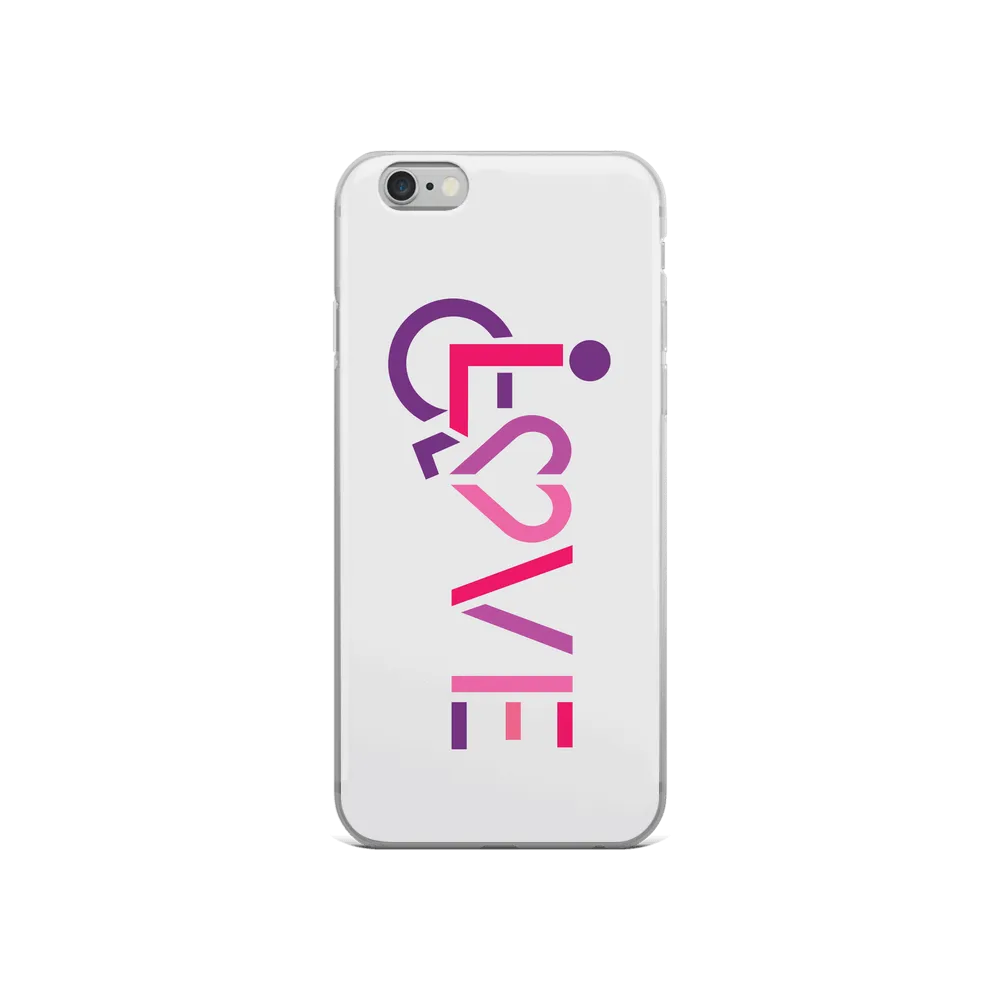 LOVE (for the Special Needs Community) iPhone Case