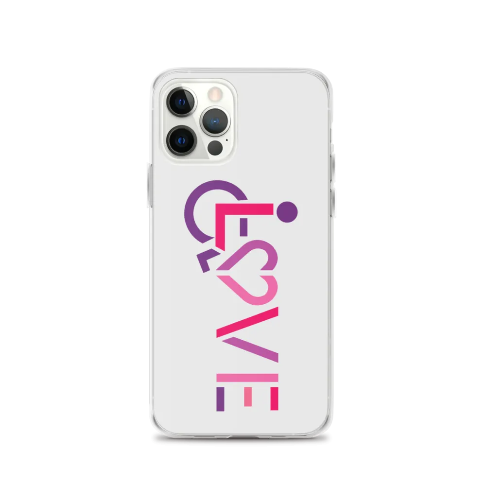 LOVE (for the Special Needs Community) iPhone Case