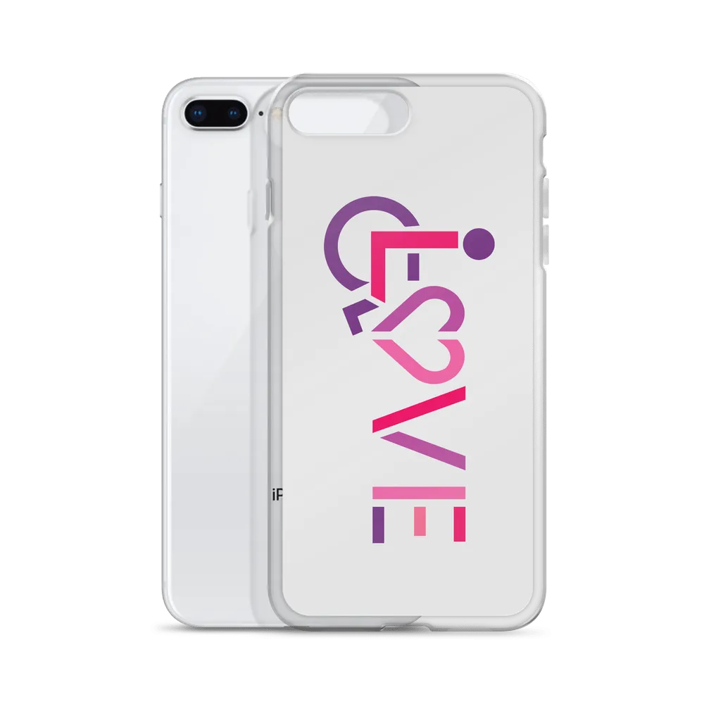 LOVE (for the Special Needs Community) iPhone Case