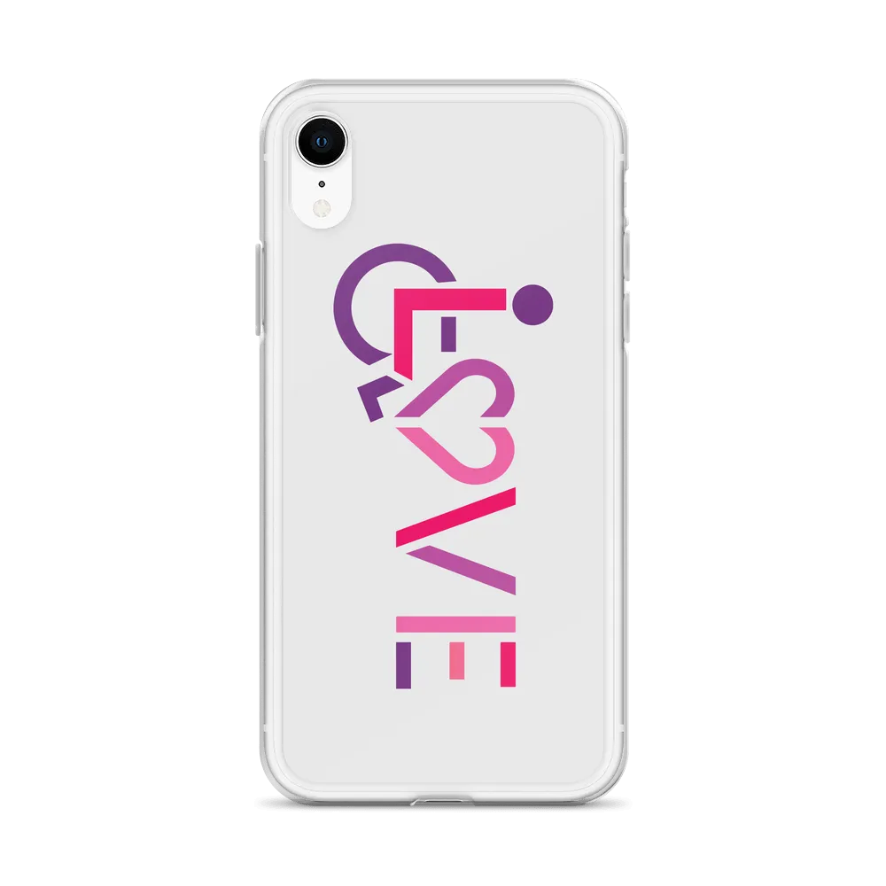 LOVE (for the Special Needs Community) iPhone Case