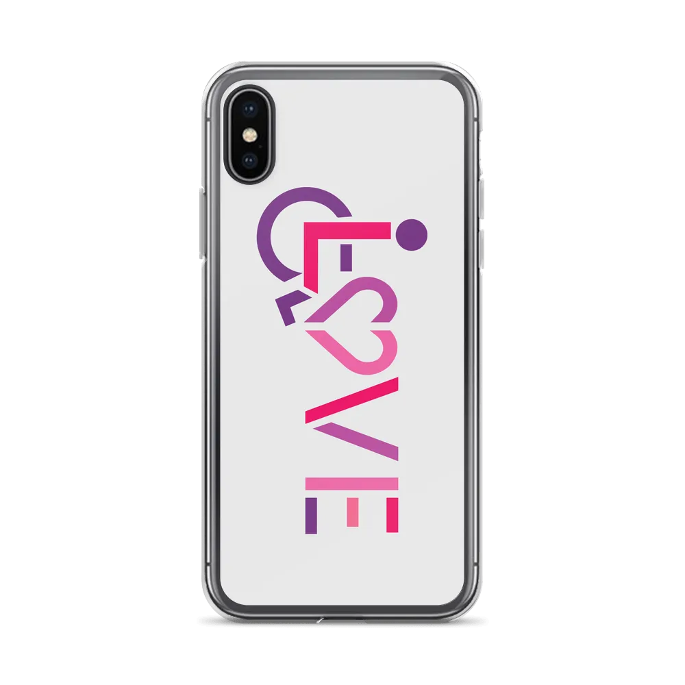 LOVE (for the Special Needs Community) iPhone Case