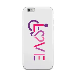 LOVE (for the Special Needs Community) iPhone Case