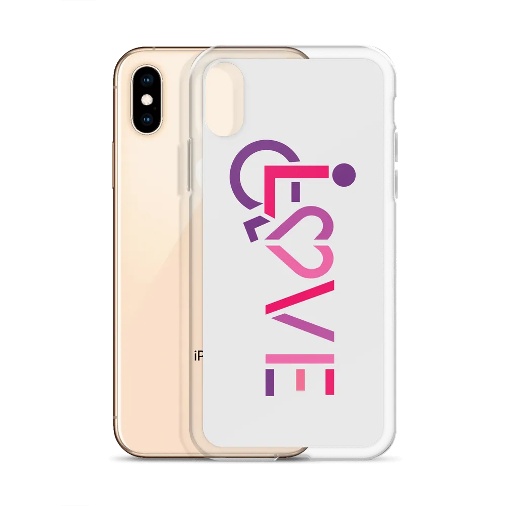 LOVE (for the Special Needs Community) iPhone Case