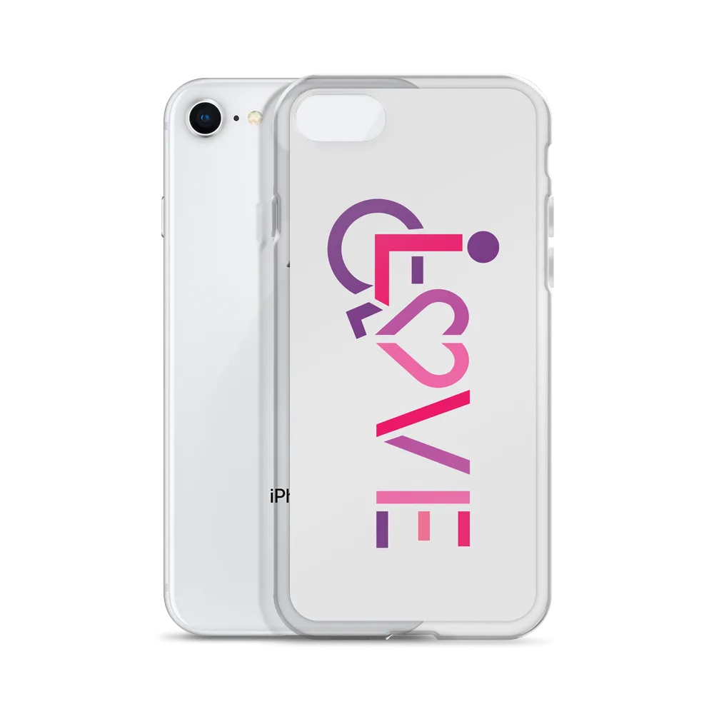 LOVE (for the Special Needs Community) iPhone Case