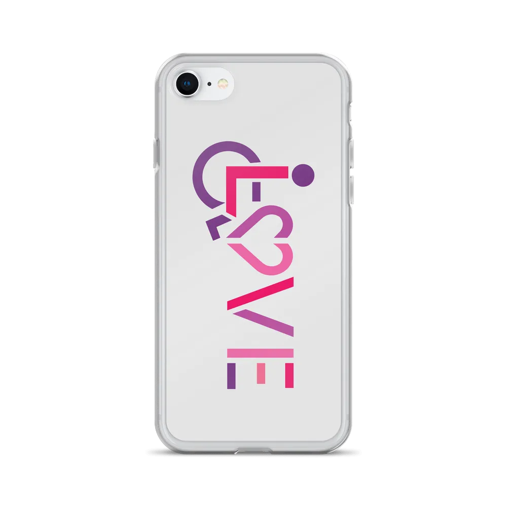 LOVE (for the Special Needs Community) iPhone Case