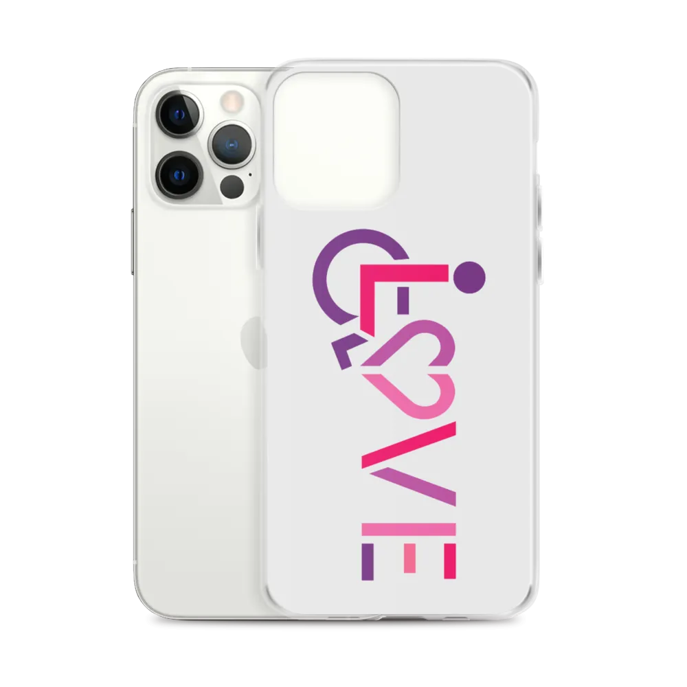 LOVE (for the Special Needs Community) iPhone Case