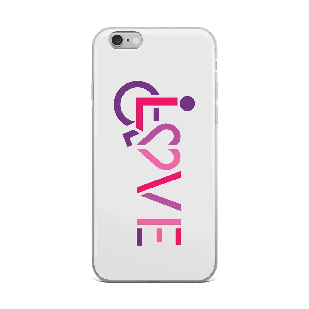 LOVE (for the Special Needs Community) iPhone Case