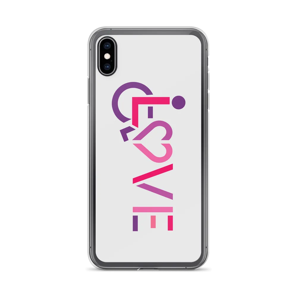 LOVE (for the Special Needs Community) iPhone Case