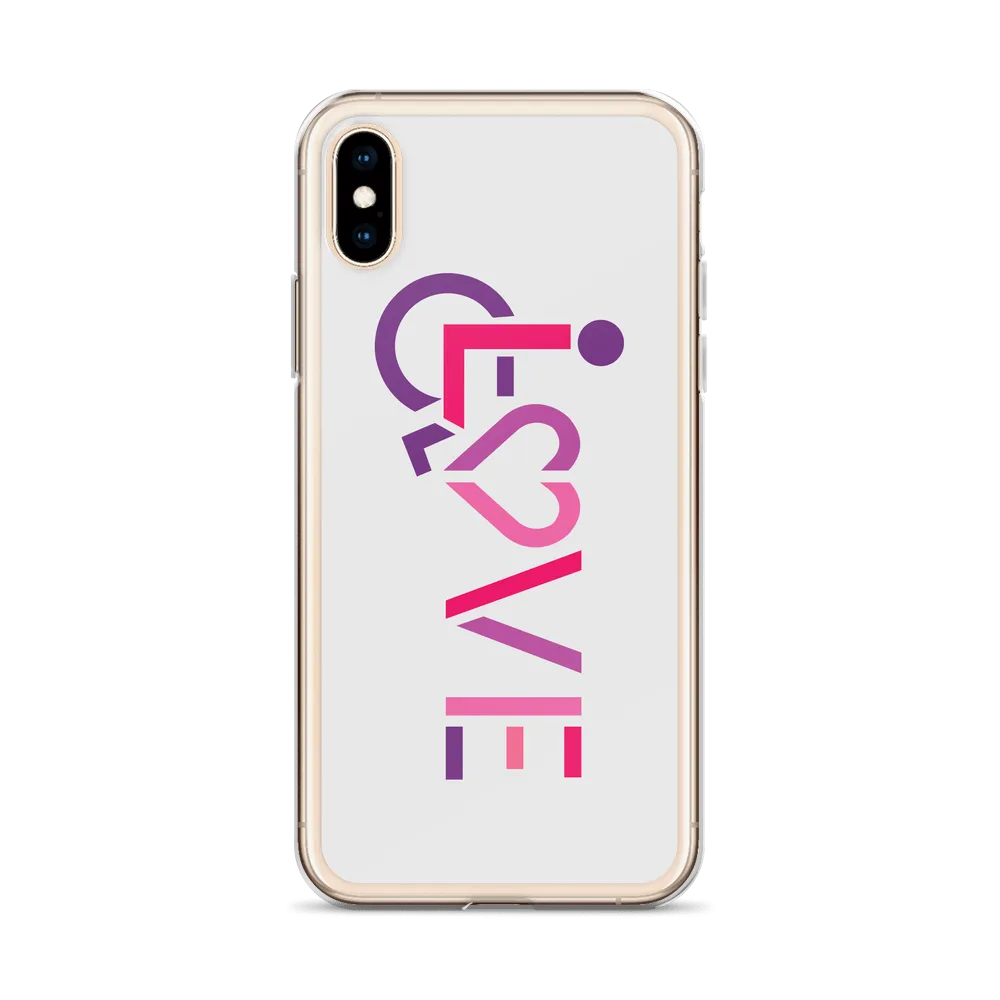 LOVE (for the Special Needs Community) iPhone Case