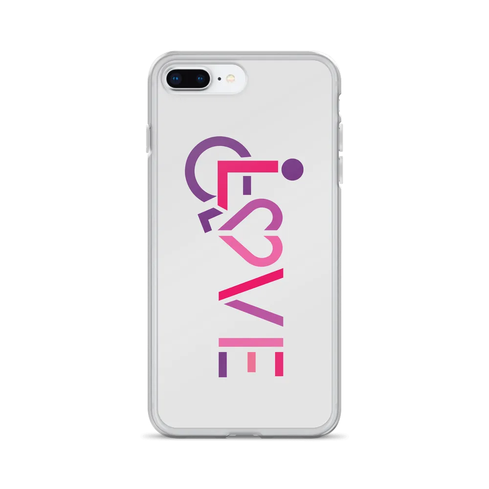 LOVE (for the Special Needs Community) iPhone Case